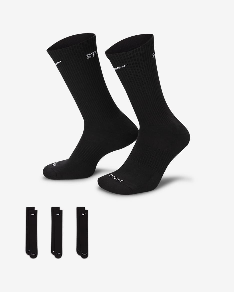 Nike Everyday Plus x Stussy Cushioned Crew Socks 3 Pairs Nike JP